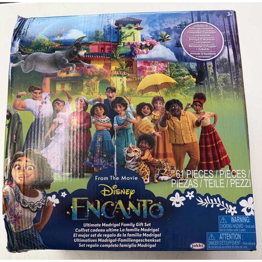 Disney's Encanto Ultimate Madrigal Family Dolls Gift Set Incl 12 Dolls NEW Bx Dm